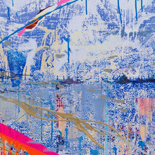 Load image into Gallery viewer, SARAH SZE &#39;Rip Tide&#39; (2025) Offset Lithograph Exhibit Poster - Signari Gallery 