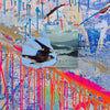 SARAH SZE 'Rip Tide' (2025) Offset Lithograph Exhibit Poster - Signari Gallery 