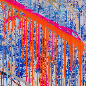 SARAH SZE 'Rip Tide' (2025) Offset Lithograph Exhibit Poster - Signari Gallery 
