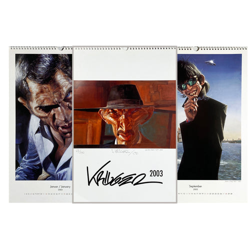 SEBASTIAN KRUGER '2003 Calendar' RARE Hand-Signed Limited Edition - Signari Gallery 
