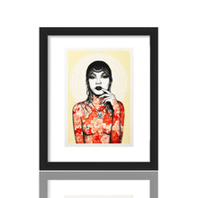 Load image into Gallery viewer, SEEL &#39;Izanami&#39; (2017) Framed Hand-Signed Artist Show Card - Signari Gallery 