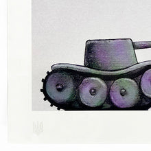 Load image into Gallery viewer, SETH GLOBEPAINTER 'L’Ukraine En Marche' (2022) Rare Offset Lithograph (2) - Signari Gallery 