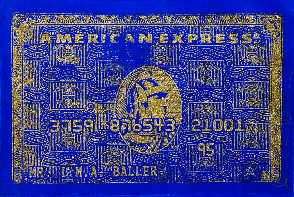 SHANE BOWDEN 'Baller In Blue' Original on Canvas - Signari Gallery 
