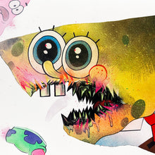 Load image into Gallery viewer, SHARK TOOF &#39;Ceci N&#39;est Pas Une Spongebob&#39; (2019) RARE Archival Pigment Print - Signari Gallery 