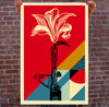 SHEPARD FAIREY 'AR-15 Lily' (2024) Offset Lithograph - Signari Gallery 