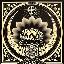 Load image into Gallery viewer, SHEPARD FAIREY &#39;Art Basel&#39; (2008) Rare Original Screen Print