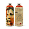 SHEPARD FAIREY x MTN Colors 'Cut it Up', Lotus Blue' + 'Target' (2019) Set of 3 Spray Cans