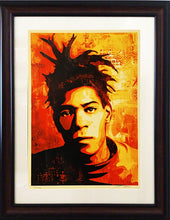 Load image into Gallery viewer, SHEPARD FAIREY &#39;Basquiat Canvas&#39; (2010) Framed Screen Print - Signari Gallery 