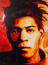 Load image into Gallery viewer, SHEPARD FAIREY &#39;Basquiat Canvas&#39; (2010) Framed Screen Print - Signari Gallery 