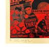 SHEPARD FAIREY 'Beastie Boys: Stand Together' (2023) RARE Screen Print SET - Signari Gallery 