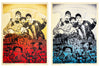 SHEPARD FAIREY 'Beastie Boys: Stand Together' (2023) RARE Screen Print SET - Signari Gallery 