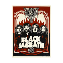 Load image into Gallery viewer, SHEPARD FAIREY &#39;Black Sabbath&#39; (2005) RARE Artist Proof Screen Print - Signari Gallery 