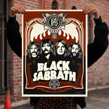 Load image into Gallery viewer, SHEPARD FAIREY &#39;Black Sabbath&#39; (2005) RARE Artist Proof Screen Print - Signari Gallery 