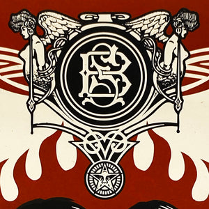 SHEPARD FAIREY 'Black Sabbath' (2005) RARE Artist Proof Screen Print - Signari Gallery 