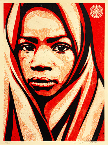 SHEPARD FAIREY 'Blanket' (2009) RARE Screen Print - Signari Gallery 