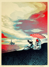 Load image into Gallery viewer, SHEPARD FAIREY &#39;Bliss at the Cliff&#39;s Edge&#39; (2024) Screen Print