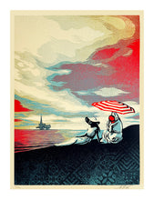 Load image into Gallery viewer, SHEPARD FAIREY &#39;Bliss at the Cliff&#39;s Edge&#39; (2024) Screen Print