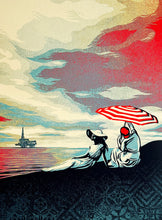 Load image into Gallery viewer, SHEPARD FAIREY &#39;Bliss at the Cliff&#39;s Edge&#39; (2024) Screen Print