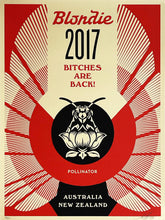 Load image into Gallery viewer, SHEPARD FAIREY &#39;Blondie: Pollinator - Bitches are Back&#39; (2017) Screen Print