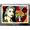 SHEPARD FAIREY x BLONDIE 'Blondie on Bowery' (2022) Rare Dual-Signed Screen Print