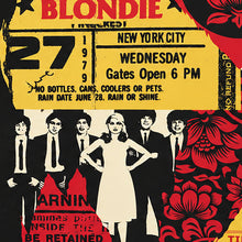 Load image into Gallery viewer, SHEPARD FAIREY x BLONDIE 'Blondie on Bowery' (2022) Rare Dual-Signed Screen Print