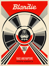 Load image into Gallery viewer, SHEPARD FAIREY &#39;Blondie: Rage and Rapture&#39; (2017) Screen Print