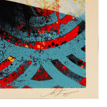 Load image into Gallery viewer, SHEPARD FAIREY 'A Hard Rain's A-Gonna Fall (Bob Dylan)' (2025) RARE Screen Print