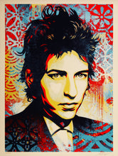 Load image into Gallery viewer, SHEPARD FAIREY 'A Hard Rain's A-Gonna Fall (Bob Dylan)' (2025) RARE Screen Print