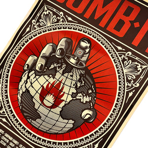 SHEPARD FAIREY 'Bomb It' (2008) Rare LE Offset Lithograph