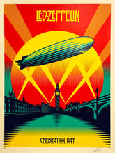 Load image into Gallery viewer, SHEPARD FAIREY &#39;Led Zeppelin: Celebration Day&#39; (2012) Screen Print (AP) - Signari Gallery 