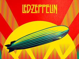 SHEPARD FAIREY 'Led Zeppelin: Celebration Day' (2012) Screen Print (AP) - Signari Gallery 