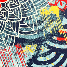 Load image into Gallery viewer, SHEPARD FAIREY &#39;Chaos Mandala 2&#39; (2025) LE Screen Print - Signari Gallery 