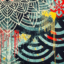 Load image into Gallery viewer, SHEPARD FAIREY &#39;Chaos Mandala 2&#39; (2025) LE Screen Print - Signari Gallery 