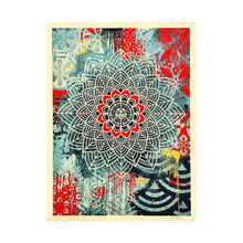 Load image into Gallery viewer, SHEPARD FAIREY 'Chaos Mandala 2' (2025) Limited Edition Screen Print