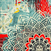 SHEPARD FAIREY 'Chaos Mandala 2' (2025) Limited Edition Screen Print