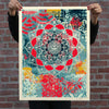 SHEPARD FAIREY 'Chaos Mandala' (2025) Limited Edition Screen Print