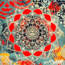 Load image into Gallery viewer, SHEPARD FAIREY 'Chaos Mandala' (2025) Limited Edition Screen Print