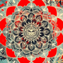 Load image into Gallery viewer, SHEPARD FAIREY 'Chaos Mandala' (2025) Limited Edition Screen Print
