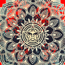Load image into Gallery viewer, SHEPARD FAIREY 'Chaos Mandala' (2025) Limited Edition Screen Print