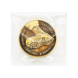 SHEPARD FAIREY 'Decision-Making Brass Coin' (2024) Limited Edition Coin w/Display