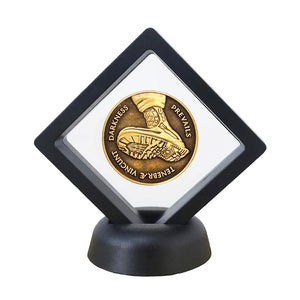 SHEPARD FAIREY 'Decision-Making Brass Coin' (2024) Limited Edition Coin w/Display