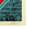 SHEPARD FAIREY 'Desmond Tutu' (2022) Tribute Screen Print (#134) - Signari Gallery 
