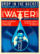 Load image into Gallery viewer, SHEPARD FAIREY &#39;Drop in the Bucket&#39; Screen Print - Signari Gallery 