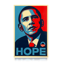 Load image into Gallery viewer, SHEPARD FAIREY x EL MAC &#39;Obama for President&#39; (2008-2009) Framed Original 4-Decal Set