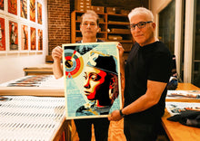 Load image into Gallery viewer, SHEPARD FAIREY &#39;Eyes on the King Verdict&#39; Screen Print - Signari Gallery 