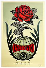 Load image into Gallery viewer, SHEPARD FAIREY &#39;Eyes Open&#39; (2024) Hand-Signed Offset Lithograph - Signari Gallery 