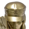 SHEPARD FAIREY 'Fan the Flames' (2025) Resin Designer Art Sculpture (gold) - Signari Gallery 