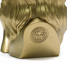 Load image into Gallery viewer, SHEPARD FAIREY &#39;Fan the Flames&#39; (2025) Resin Designer Art Sculpture (gold) - Signari Gallery 