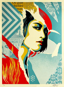 SHEPARD FAIREY 'Only the Finest Poison' Screen Print - Signari Gallery 