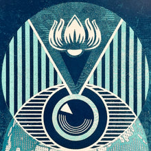 Load image into Gallery viewer, SHEPARD FAIREY &#39;Flint Eye Alert Globe&#39; (2017) Screen Print (#PP)